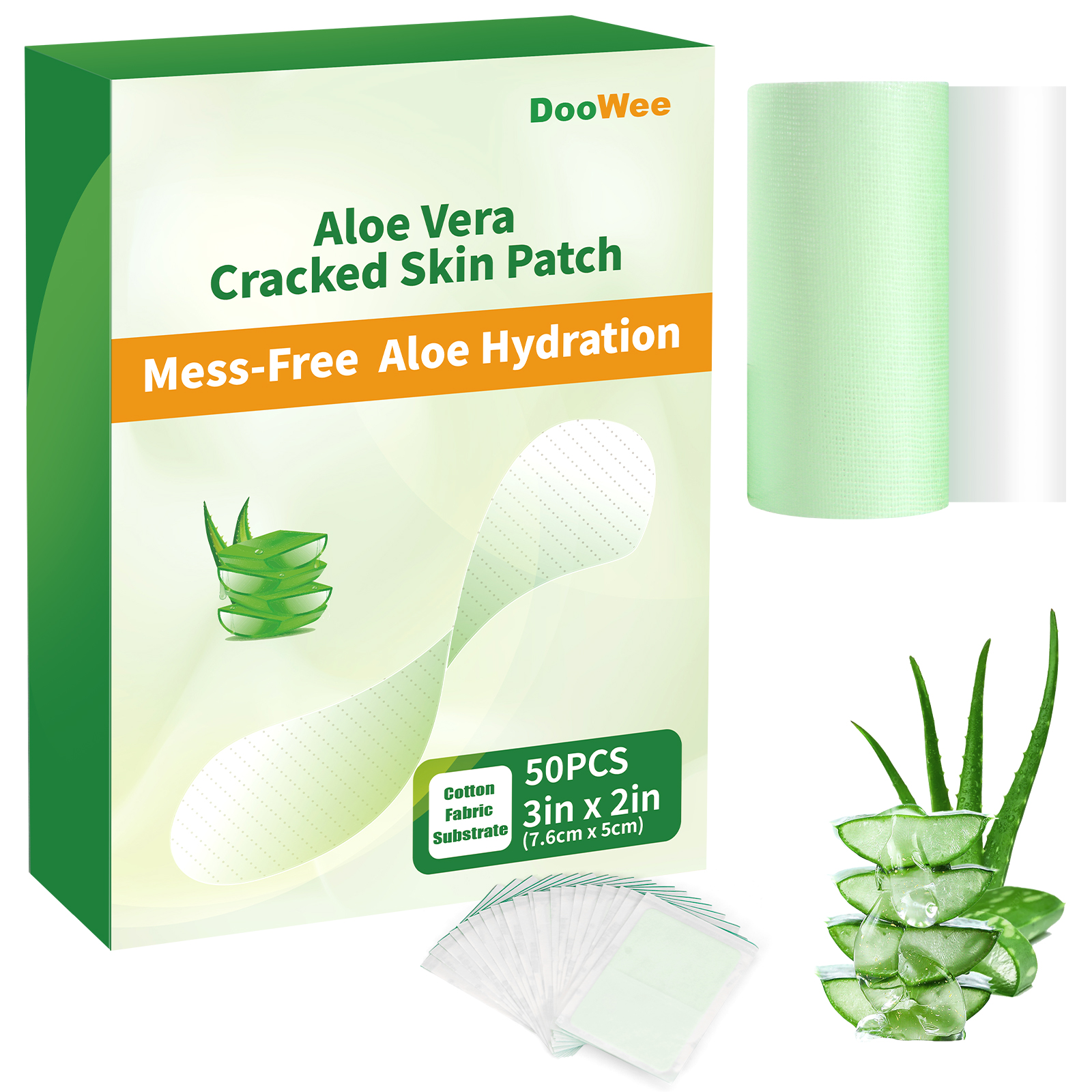 DooWee Aloe Vera Cracked Skin Patch