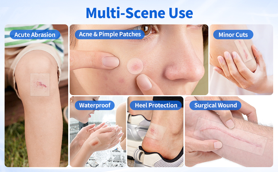 DooWee hydrocolloid dressing multi-scene use guide
