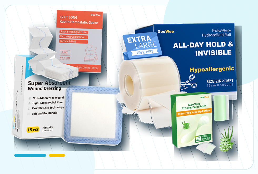 DooWee medical dressing product family